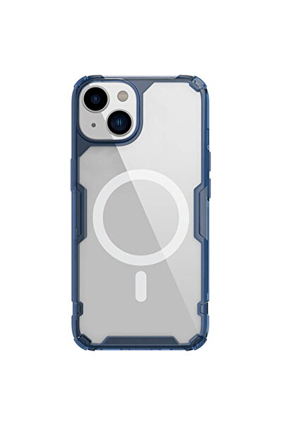Nillkin Husă magnetică Nature TPU Pro pentru Apple iPhone 14 Plus (Albastru)