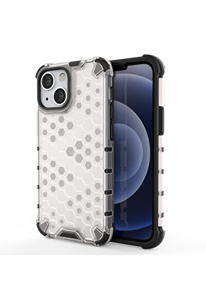 Hurtel Husa tip fagure, husa tip armură cu bumper din TPU pentru iPhone 13 mi...