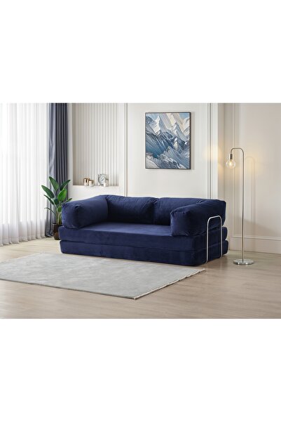 makbulce 100X200 Premium Fitilli kadife yıkanır silinir sünger kanepe yer yatağı