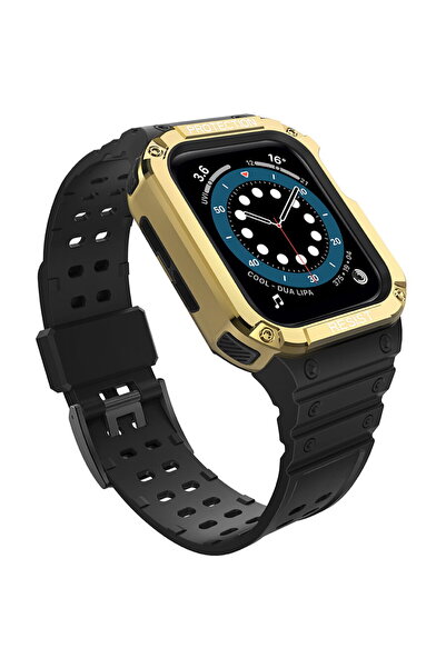 Hurtel Husa Protect Curea cu carcasă pentru Apple Watch 7 / SE (41/40 / 38mm)...
