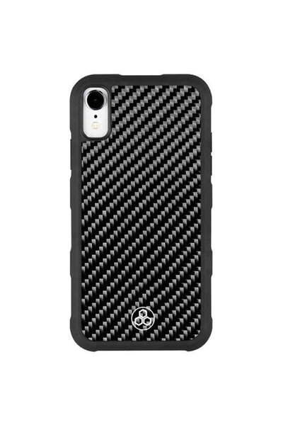 TELLUR Carcasa Carbon pentru iPhone XS MAX, Negru