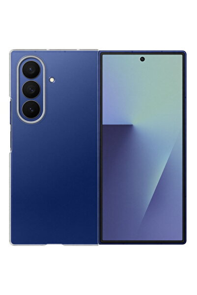 Samsung Galaxy Z Fold 7 - Husă spate transparentă, protecție capac
