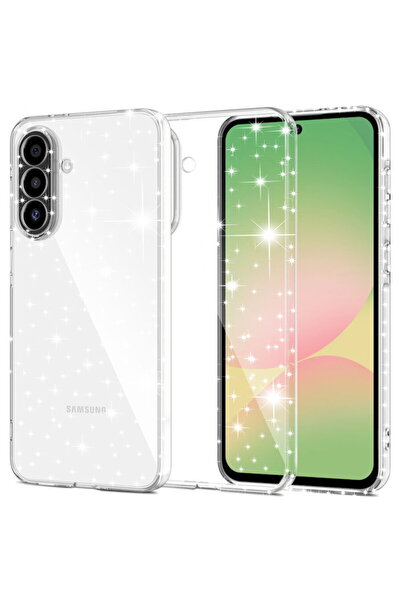 Techsuit Husă pentru Samsung Galaxy A57 5G - Seria SparkleSkin - Transparentă