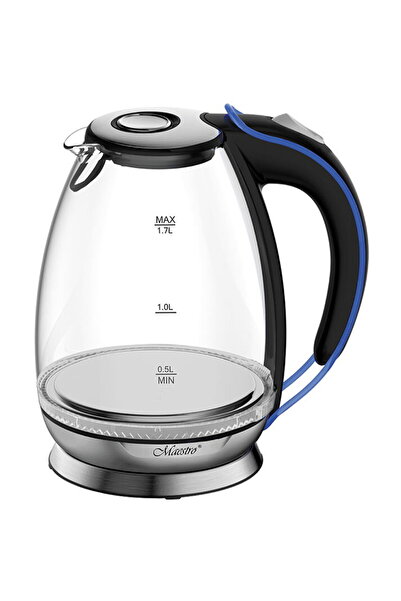 Maestro MR-054 Fierbător electric cu iluminare, sticlă 1.7 L