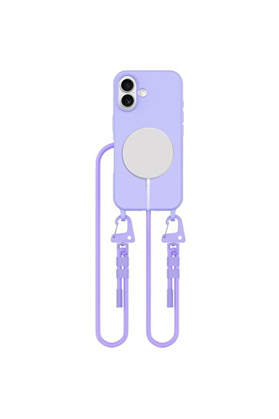Tech-Protect Husa Magnecklace MagSafe pentru iPhone 16, cu șnur, compatibilă ...