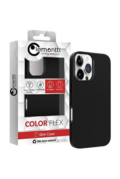 lemontti Husa Multiple Color Wheat MagSafe iPhone 16 Pro Max Negru