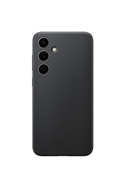 Samsung Vegan Leather Case pentru Galaxy S24+, BLACK