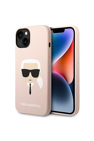 Karl Lagerfeld KLHMP14MSLKHLP iPhone 14 Plus 6,7 " carcasă rigidă roz deschis...