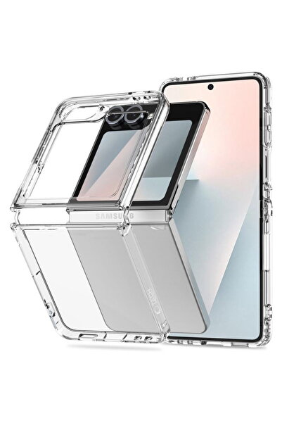 Tech-Protect HusДѓ FlexAir Hybrid pentru Galaxy Z Flip 6 / 7 FE, spate transp...