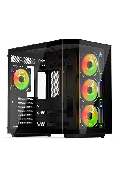 Krux Empero, MiddleTower, ATX, Negru