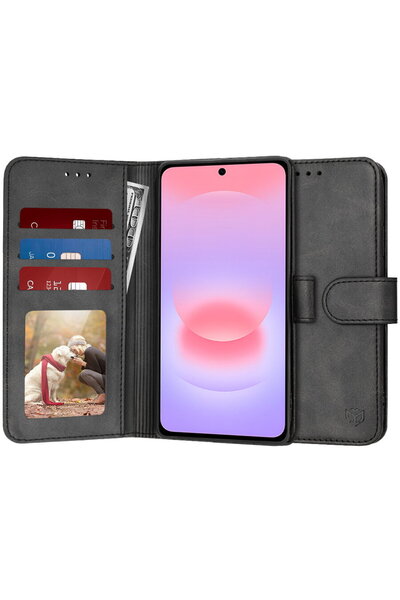 Techsuit Husă pentru Samsung Galaxy A37 5G - Tip Agendă - Negru