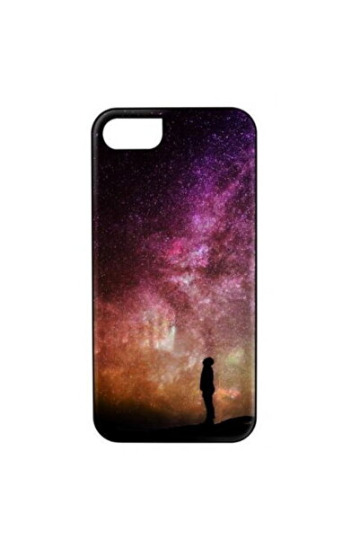 Other Husa iKins pentru Apple iPhone 8/7, model noapte înstelată, neagră