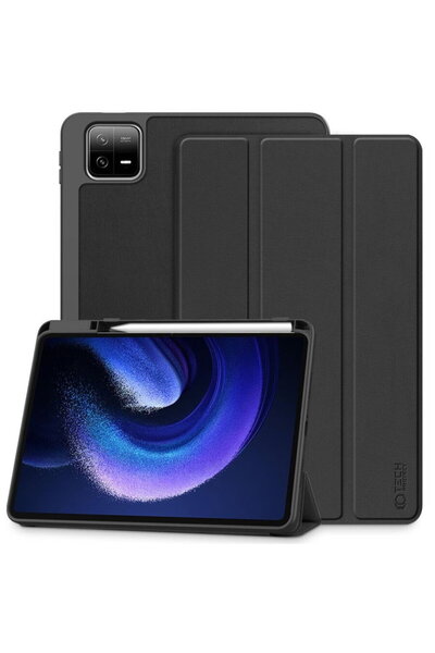 Tech-Protect HusДѓ SC Pen pentru Xiaomi Pad 6 / 6 Pro, suport stylus, neagrДѓ