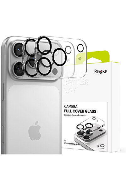 Ringke Protector pentru obiectivul camerei, iPhone 17 Pro Max, negru