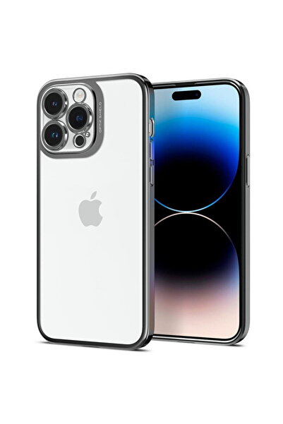 Spigen OPTIK CRYSTAL IPHONE 14 PRO MAX GRĂY CROMAT