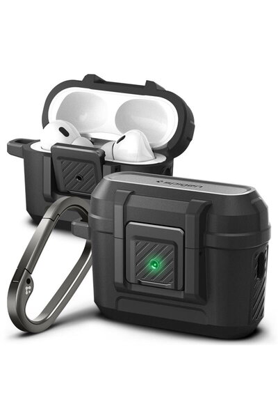 Spigen Lock Fit, negru mat - AirPods Pro 2