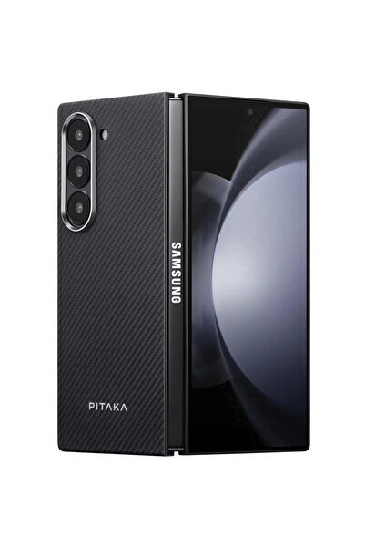 PITAKA Husa MagEZ 5, 600D Aramida, Samsung Z Fold 6, MagSafe, Negru/Gri