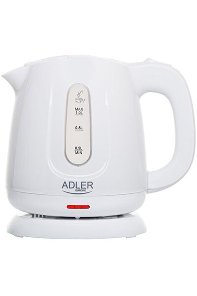 adler Fierbator de plastic AD 1373, 1L, 850W, USB-C, Alb