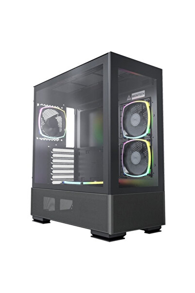 MONTECH SKY TWO, Mid-Tower negru