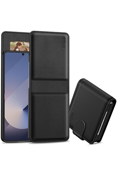 Tech-Protect portofel GALAXY Z FLIP 7 NEGRU
