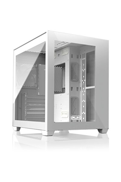 Raijintek PAEAN C7, ATX, Tempered Glass, White