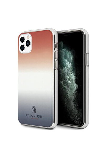 U.S. Polo Assn. US Polo USHCN58TRDGRB iPhone 11 Pro roșu-albastru/blue&red Co...