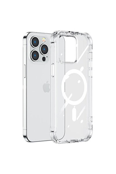 Joyroom JR-14H6 husă magnetică transparentă pentru iPhone 14 Pro