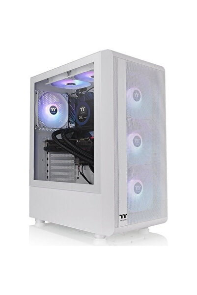 THERMALTAKE S200 TG ARGB Albă ca Zăpada