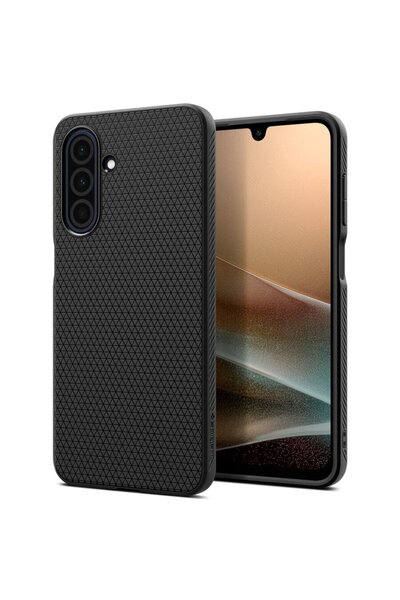 Spigen Husă pentru Samsung Galaxy A26 5G - Liquid Air - Negru Mat