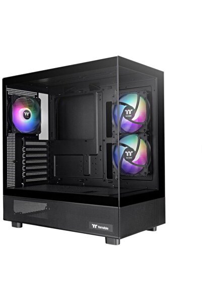 THERMALTAKE CA-1Y7-00M1WN-01, Middle Tower, ATX, e-ATX, uATX, Mini ITX, Negru