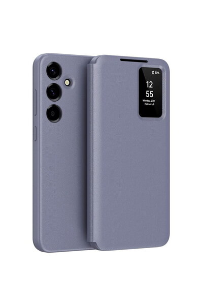 Techsuit Husă pentru Samsung Galaxy A37 5G - Seria SmartView - Mov