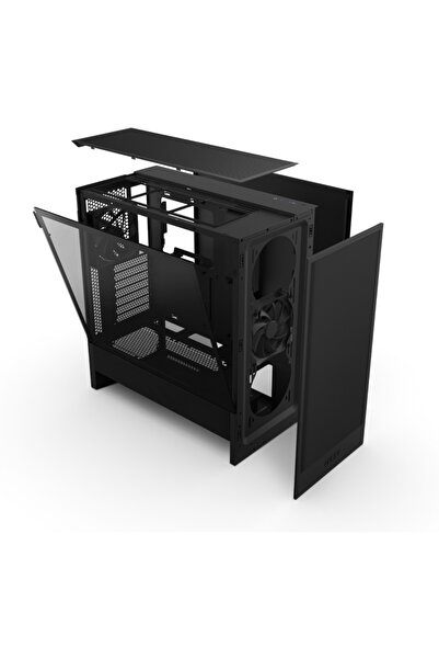 Nzxt CC-H52FB-01, Middle Tower, No power supply, E-ATX, ATX, Micro-ATX, Mini-...