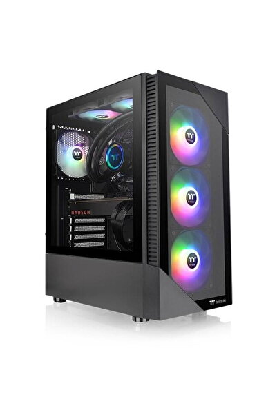THERMALTAKE View 200 TG ARGB Middle Tower ATX No source Black
