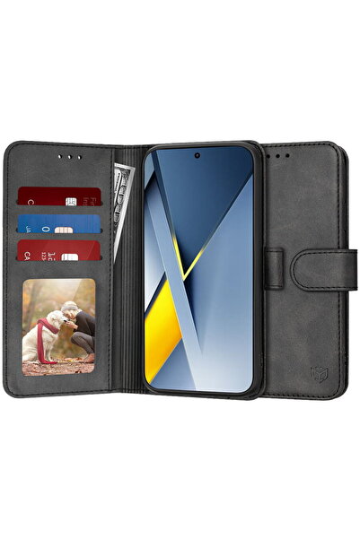 Techsuit Husa pentru Xiaomi Poco F8 Ultra - Diary Book - Black
