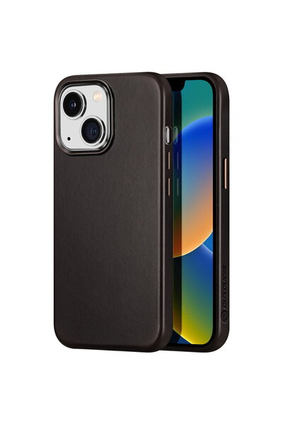 Dux Ducis Husa Naples din piele pentru iPhone 14 Plus (compatibilă MagSafe) m...