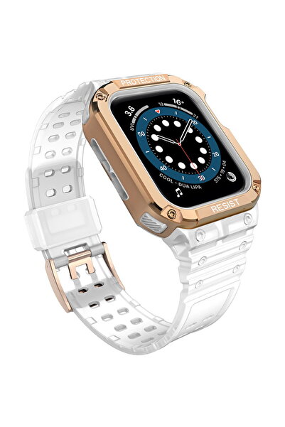 Hurtel Husa Protect Curea cu carcasă pentru Apple Watch 7 / SE (41/40 / 38mm)...