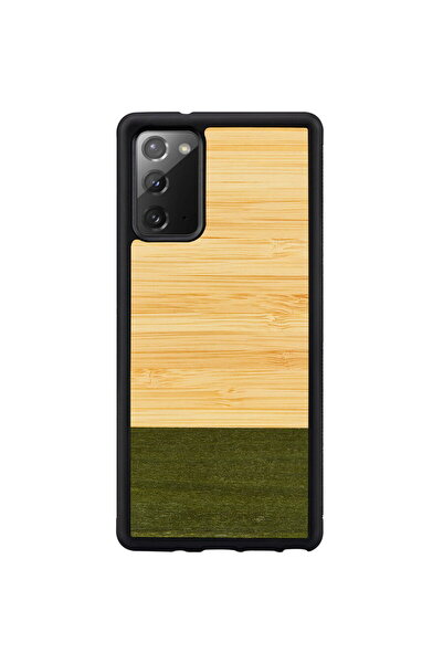 Other Husa MAN&WOOD pentru Galaxy Note 20, negru pădure de bambus