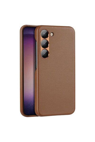 Dux Ducis Husa Grit pentru Samsung Galaxy S23+, husă elegantă din piele artif...
