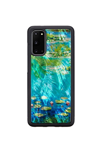 Other Husa iKins pentru Samsung Galaxy S20, nufăr, negru