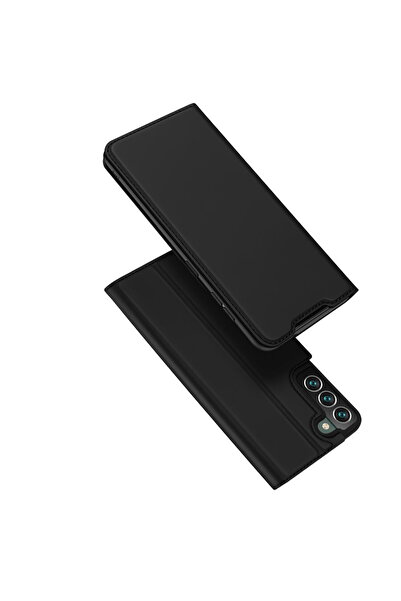 Dux Ducis Husă tip toc Skin Pro pentru Samsung Galaxy S22 + (S22 Plus) negru