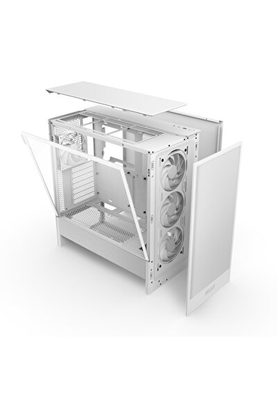 Nzxt CC-H52FW-R1, Middle Tower, mITX, mATX, ATX, Alb
