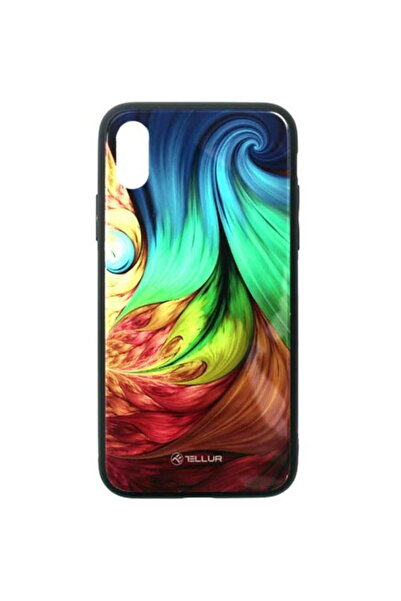 TELLUR Carcasa cu imprimeu de sticlă pentru iPhone XS MAX, Mesmeric