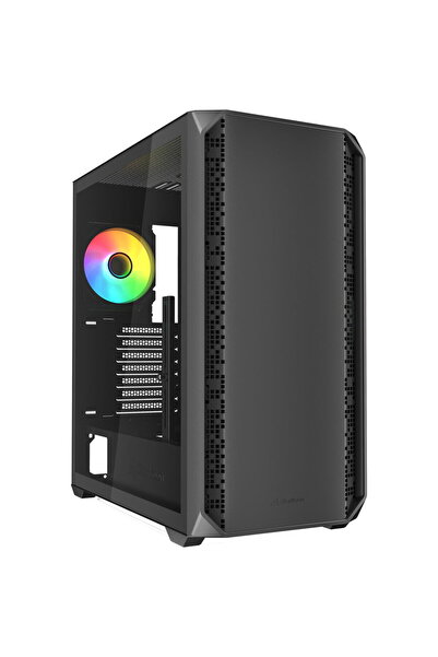SHARKOON Mid Tower Fara sursa AK2 RGB Negru