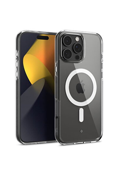 Spigen Caseology Capella MagSafe, alb transparent - iPhone 16 Pro