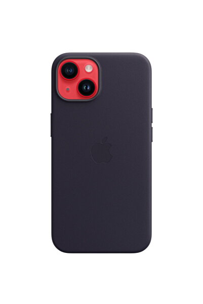 Apple iPhone 14 Leather Case MagSafe - Ink