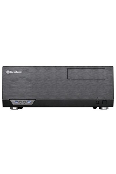 SilverStone Computer Case SST-GD09B Grandia HTPC ATX, black