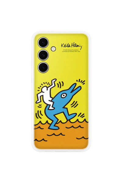 Samsung Husă tip Flipsuit pentru Galaxy S24 FE, Galben EF-MS721CYEGWW