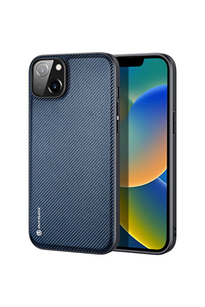 Dux Ducis Husa Fino husă de protecție iPhone 14 Plus nailon albastru