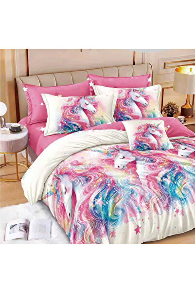 OEM Duvet Cover Set with Stretchy 180x200 for double bed, 6 pieces, JHN Finet...
