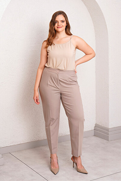 Femina ΥΨΗΛΟΜΕΣΟΥΣ ΜΕΓΕΘΩΝ ΥΦΑΣΜΑΤΙΝΟ ΠΑΝΤΕΛΟΝΙ ΜΕ ΨΗΛΗ ΜΕΜΒΡΑΝΗ ΣΤΗΝ ΜΕΣΗ ΚΑ...